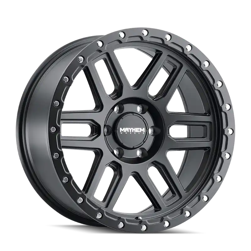 Mayhem Delta 8304 Matte Black 17x9 6x139.7 0mm 106mm Best Seller