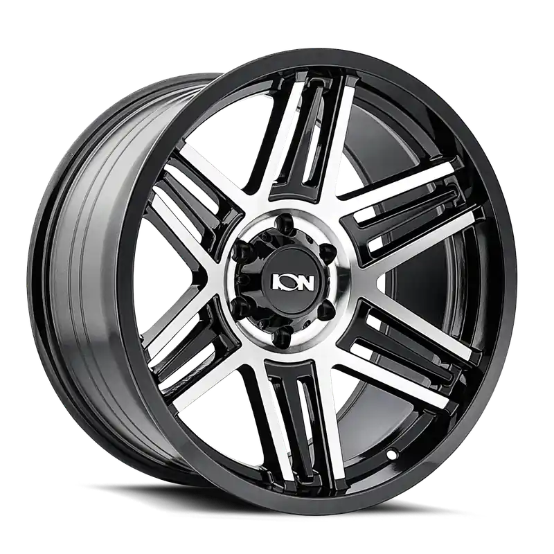 Ion 147 Gloss Black Machined 17x9 8x180 0mm 124.1mm Super Sale