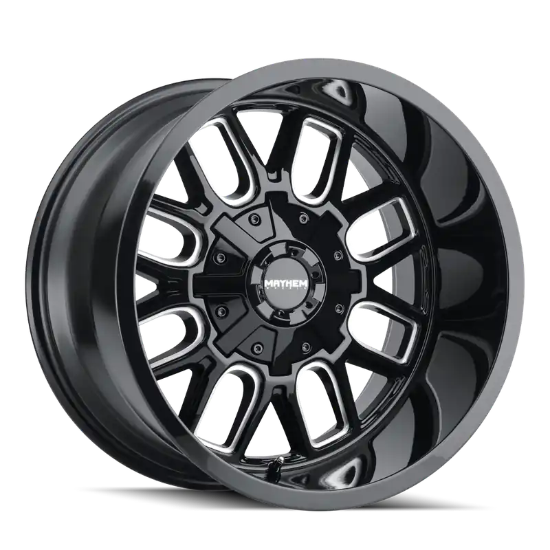 Editor’s Pick Mayhem Cogent 8107 Gloss Black Milled 22x10 6x135/6x139.7 x19mm 106mm