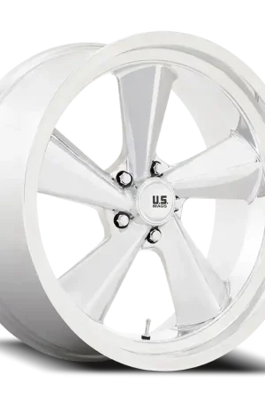 US Mags TS U135 22x9 +15 5x127mm 78.1mm Polished Budget