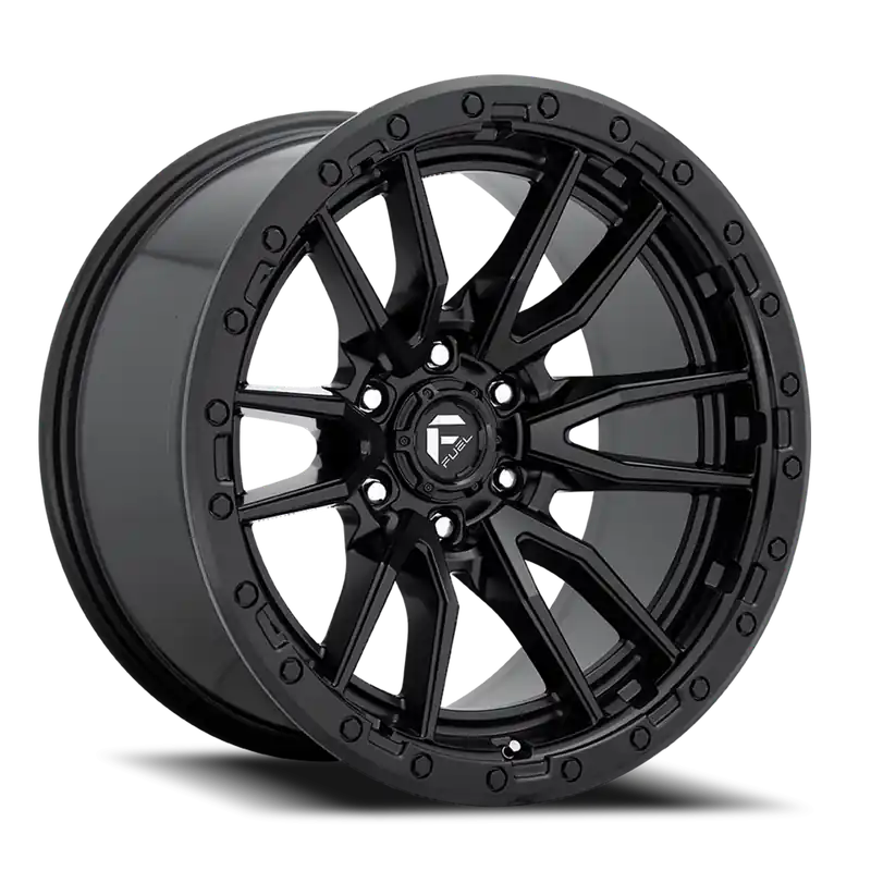 Fuel Rebel D679 17x9 -12 6x135mm 87.1mm Matte Black Discount