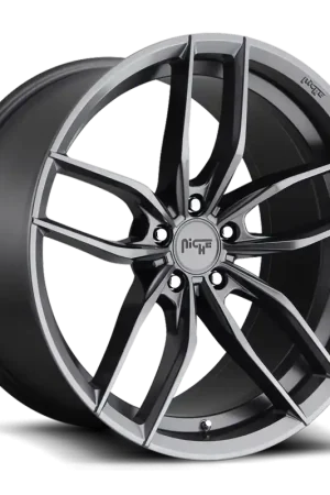 Niche Vosso M204 17x8 +40 5x108mm 72.6mm Matte Anthracite One Day Deal