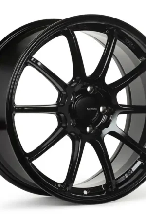 Enkei Triumph BK 18x9.5 +38 5x114.3mm 72.6mm Gloss Black Sale