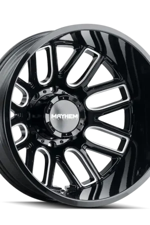 Cheap Mayhem Cogent Dually (8107D) Gloss Black Milled 20x8.25 Rear 8x200 x192mm 142mm