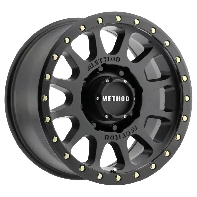 Buy Online Method MR305 NV HD 17x8.5 0mm Offset 8x170 130.81mm CB Matte Black Wheel