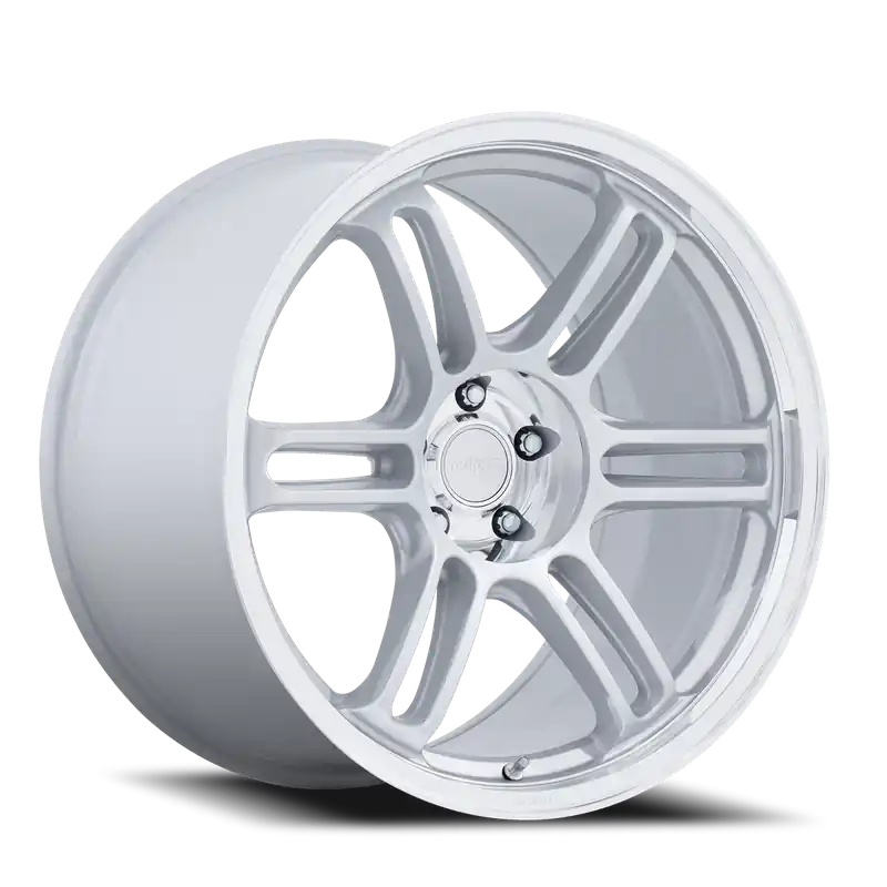 Top Pick Rotiform RPS RC209SD 19x9.5 +20 5x114.3mm 72.56mm Matte Silver Diamond Cut Lip