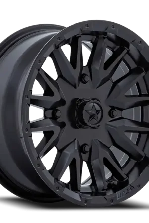 Free Delivery MSA Creed M49 MB 14x7 +10 4x110mm 86mm Matte Black