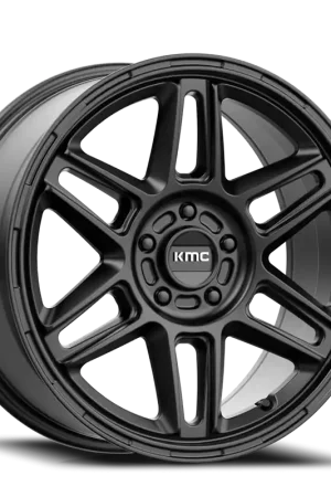 KMC Nomad KM716 SB 18x8 +38 5x108mm 72.6mm Satin Black Genuine