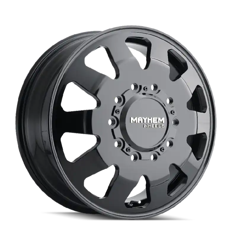 Get Yours Mayhem Challenger 8181 Forged Gloss Black 22x8.25 10x225 169mm 170.1mm