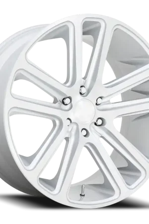 DUB Flex S257 24x10 +20 5x115mm 71.6mm Gloss Silver Brushed Editor’s Pick