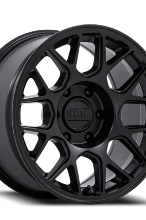 Fresh Stock KMC Hatchet KM730MX 17x8.5 +25 6x135mm 87.1mm Matte Black