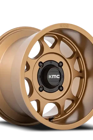 In Demand KMC Toro S UTV KS137 15x7 +10 4x156mm 115.1mm Matte Bronze