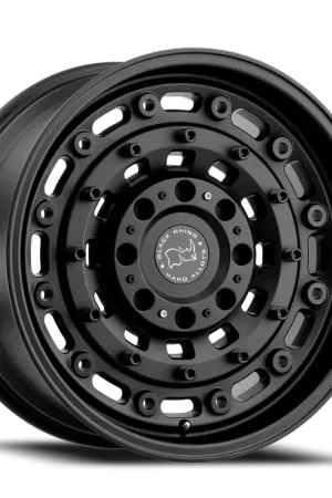 Clearance Black Rhino Arsenal MB 17x9.5 -18 8x165.1mm 122mm Matte Black Textured