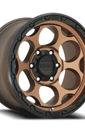 KMC Dirty Harry KM541 BRZ 17x8.5 +0 5x127mm 71.5mm Matte Bronze Black Lip Free Delivery