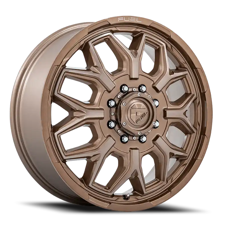 Fuel Flux Dually D876 22x8.25 +104 8x165.1mm 121.5mm Platinum Bronze Special Discount