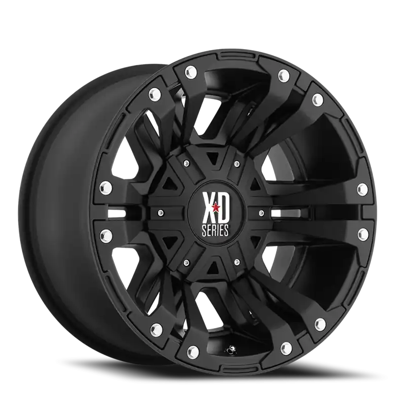 XD Series Monster II XD822 MB 18x9 +18 5x127/5x139.7mm 78.1mm Matte Black Clearance