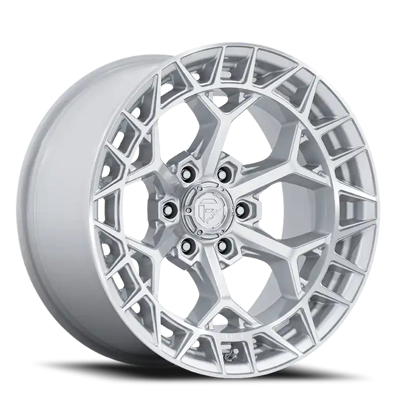 Fuel Charger FC873 SD 20x9 +1 6x135mm 87.1mm Gloss Silver Machined Face Free Delivery