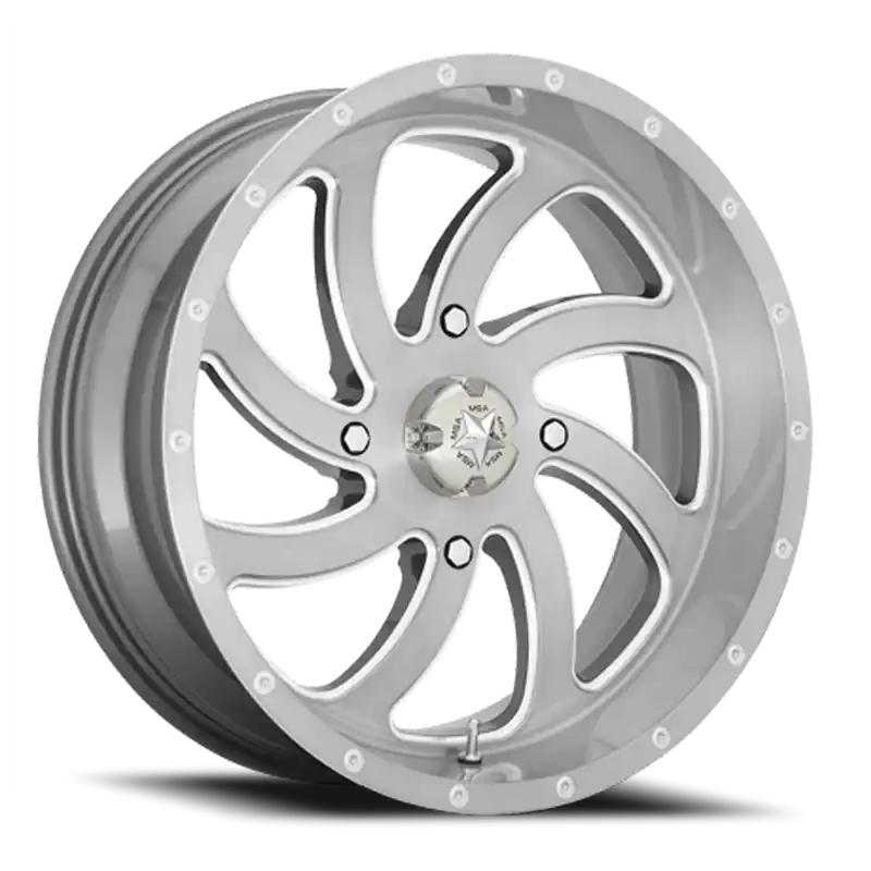 Exclusive MSA Switch M36 TT 18x7 +0 4x156mm 132mm Brushed Titanium