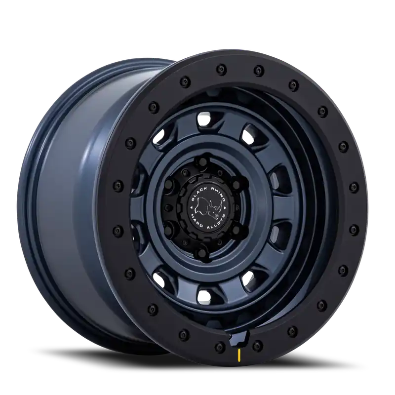 Black Rhino Xplorer LB 17x9 +12 6x139.7mm 106.1mm Metallic Blue Matte Black Lip Bargain