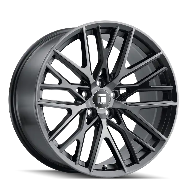 Weekend Sale Touren TR91 3291 Matte Black Brushed With Dark 20x9 6x120 30mm 66.9mm