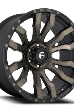 Fuel Blitz D674 18x9 -12 6x139.7mm 106.1mm Matte Black Double Dark Tint Best Choice