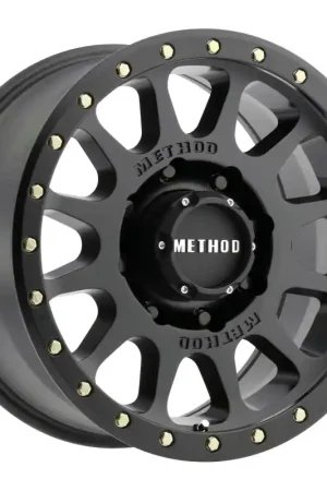 Special Discount Method MR305 NV HD 17x8.5 0mm Offset 8x6.5 130.81mm CB Matte Black Wheel