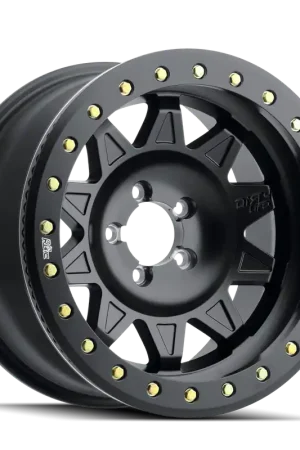 Bargain Dirty Life Roadkill Race 9302 Satin Black 17x9 8x165.1 x14mm 130.8mm