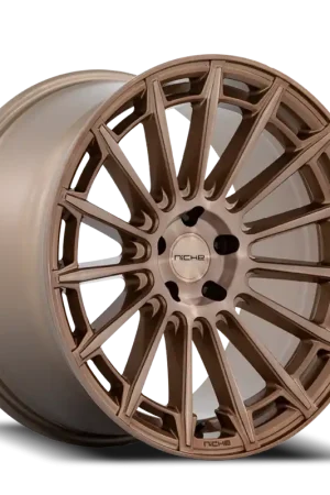 Professional Grade Niche Amalfi M275 20x10.5 +20 5x114.3mm 72.56mm Platinum Bronze