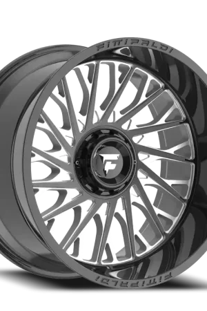 Fittipaldi Offroad Alpha Series FA08 BM 22x12 -44 8x180mm 124.3mm Black Milled In Demand