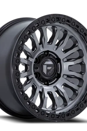 Fuel Rincon SBL FC857AB 17x8.5 -1 6x139.7mm 106.1mm Matte Gunmetal Matte Black Lip Top Rated