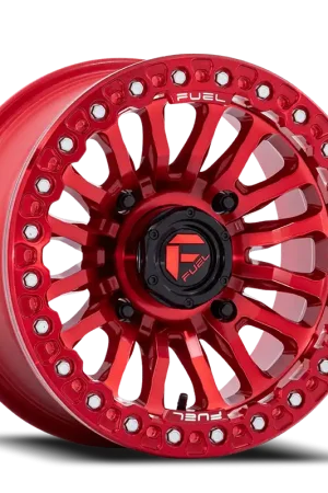 Hot Deal Fuel Rincon UTV Beadlock FV125QX 15x7 +10 4x110mm 86mm Candy Red
