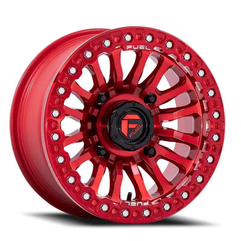 Hot Deal Fuel Rincon UTV Beadlock FV125QX 15x7 +10 4x110mm 86mm Candy Red