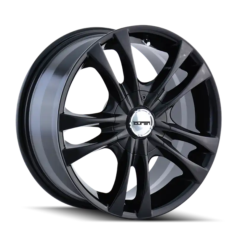 Factory Price Touren TR22 3222 Gloss Black 16x7 4x100/4x114.3 40mm 67.1mm