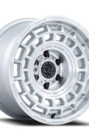 Trending Black Rhino AWOL SD 17x8.5 -10 6x139.7mm 106.1mm Silver Machined Face