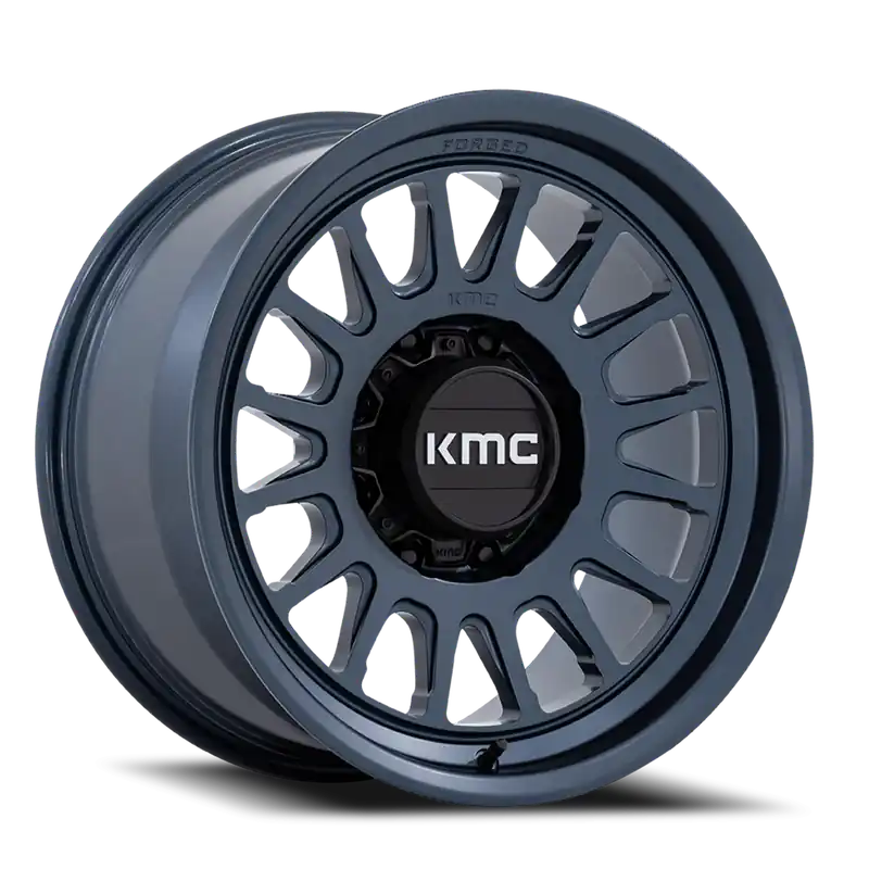 Reduced Price KMC Impact Forged Monoblock KM452 LX 18x9 -12 8x170mm 125.1mm Metallic Blue