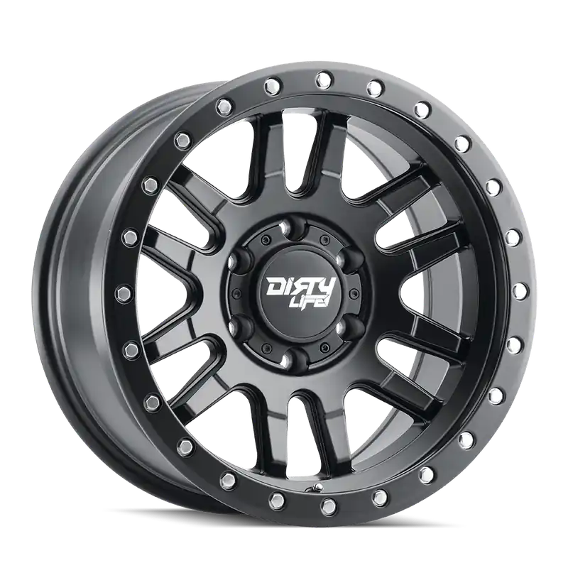 Dirty Life Canyon Pro 9309 Satin Black 17x9 5x127 x38mm 71.5mm Wholesale