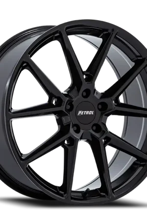 In Demand Petrol P1E GB 20x8.5 +35 5x120mm 74.1mm Gloss Black