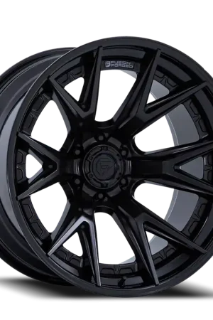 Modern Fuel Catalyst FC402MX 20x10 -18 6x139.7mm 106.1mm Matte Black Gloss Black Lip