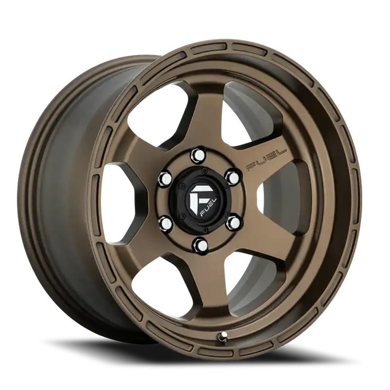 Next Day Delivery Fuel Shok D666 18x9 +1 6x139.7mm 106.1mm Matte Bronze