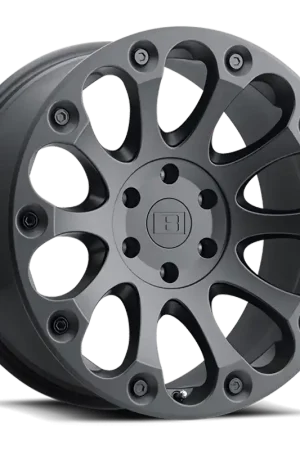 Wholesale Level 8 Impact 16x8.5 +12 6x132mm 74.5mm Matte Black