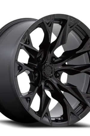 Fuel Flame 5 D804 20x10 -18 5x139.7mm 78.1mm Blackout Direct From Factory