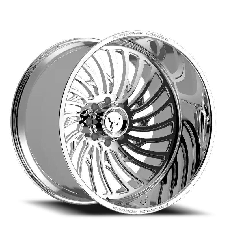 Original Fittipaldi Offroad FTF507 Right Directional 24x14 -76 8x165.1mm 125.2mm Polished