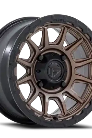 Fuel Piston UTV FV866ZB 15x7 +38 5x114.3mm 72.56mm Matte Bronze Matte Black Lip Professional Grade