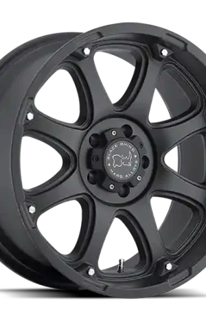 Seasonal Sale Black Rhino Glamis 17x9 -12 5x127mm 78mm Matte Black