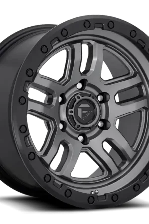 Fuel AMMO D701 17x9 +1 6x139.7mm 106.1mm Matte Gunmetal Black Bead Ring Hot Picks