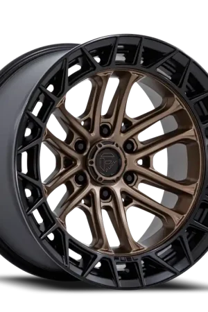 Fuel Celsius ZB 17x9 -12 6x139.7mm 106.1mm Matte Bronze Matte Black Lip Warranty Included