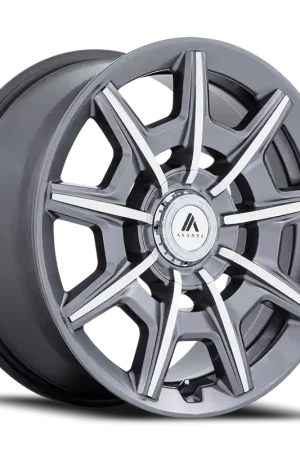 Asanti Black Label Esquire ABL-41 A 20x10.5 +45 5x108/5x112mm 72.6mm Gloss Anthracite Bright Machined Free Delivery