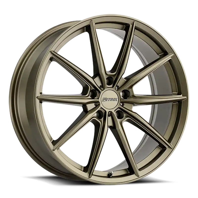 Markdown Petrol P4B BRZ 18x8 +40 5x110mm 72.1mm Matte Bronze