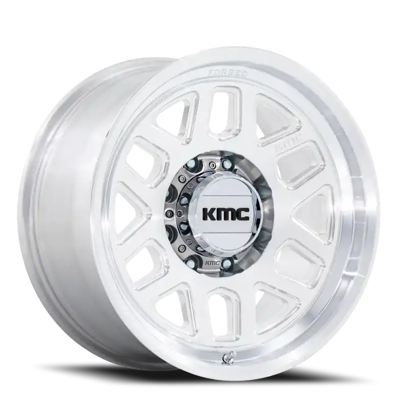 KMC Mesa Forged Monoblock KM451 DX 18x9 +0 8x180mm 124.2mm Machined Raw Machined Popular