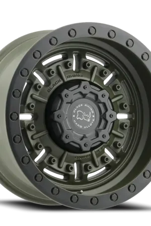 Grab Now Black Rhino Abrams ODG 17x8.5 -18 6x139.7mm 112.1mm Olive Drab Green